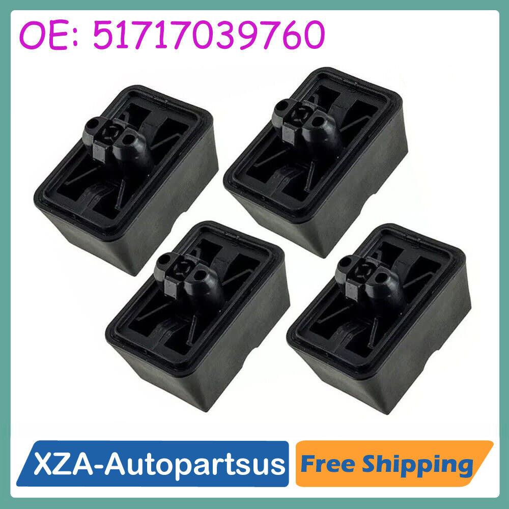 4Pcs Jack Point Support Plug Lift Block Fit for BMW E64 E66 for Mini R53 R56 R57 R58