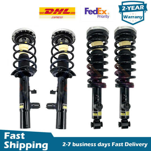 4PCS Front Rear Left Right Shock Absorber Struts EDC for BMW X3 F25 X4 F26 11-18