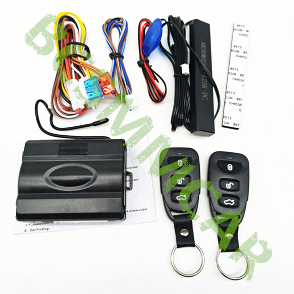PKE Intelligent Keyless Entry Car Central Door Lock System Locking Controller