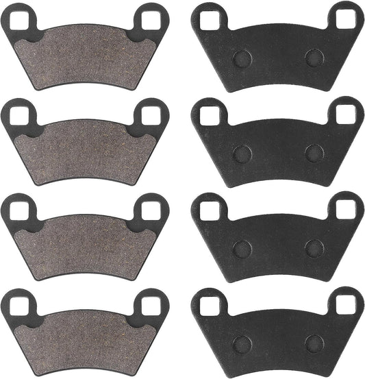 Front and Rear Brake Pads for Polaris Ranger 400 425 500 570 700 800 TM ETX
