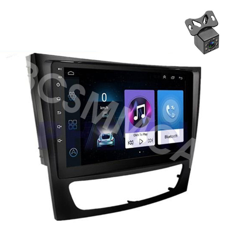 For Carplay Android Radio Fit for Mercedes Benz W211 E320 E350 E500 2002 Camera