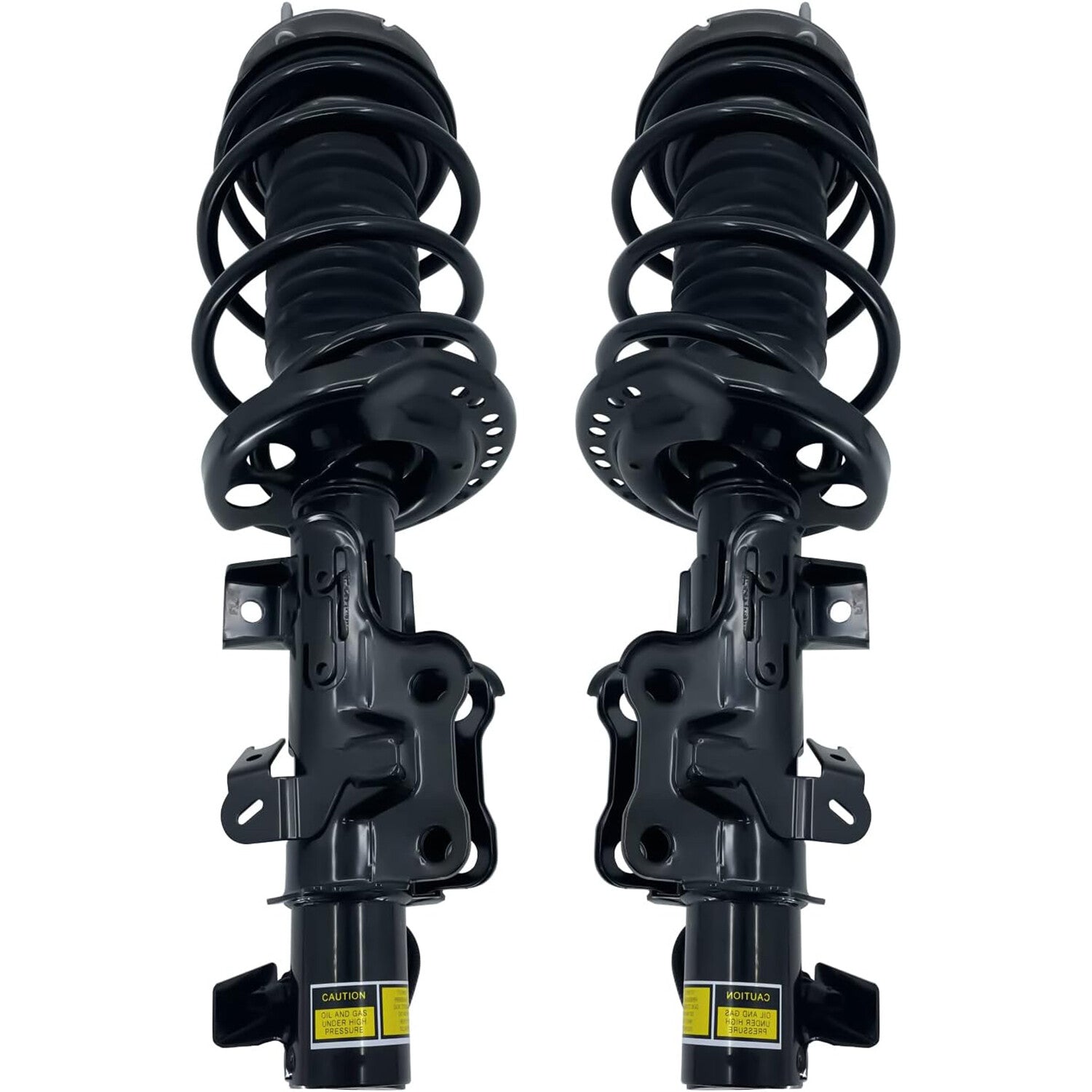 Front strut assist + rear shock absorbers for Cadillac SRX 2010-2016 with electric 4-piece kit.