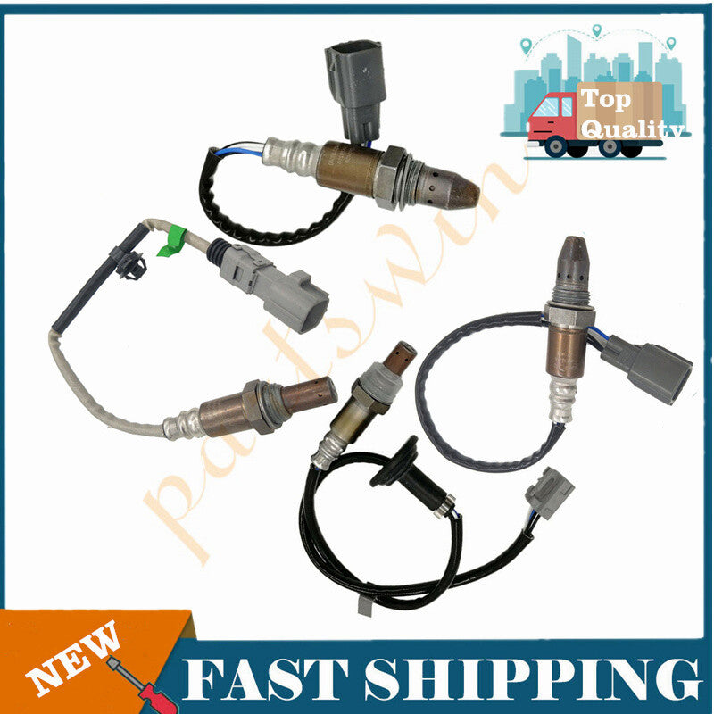 4-pack Upsream+ downstream O2 sensors for Toyota for Sienna 2004-2006 3.3L V6