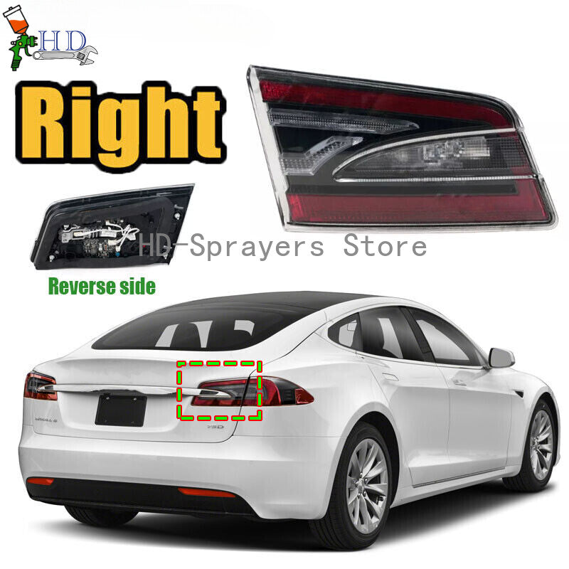 1 piece of right inner taillight and rear brake light suitable for 2016-2021 for Tesla for Model S 600591800