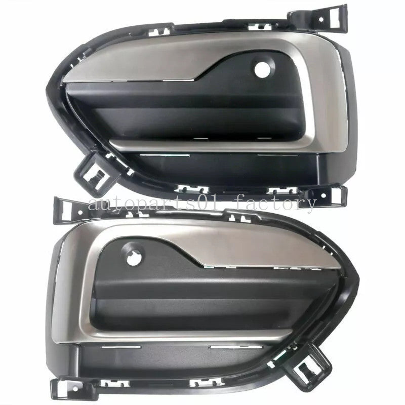 4PCS Front Bumper Left Right Outer Grille Cover Trim Fit For 15-19 for BMW X6 F16