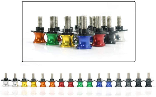 M8 accessories Swingarm Spools slider stand for Suzuki GSXR600 750 1000 GSX1300R