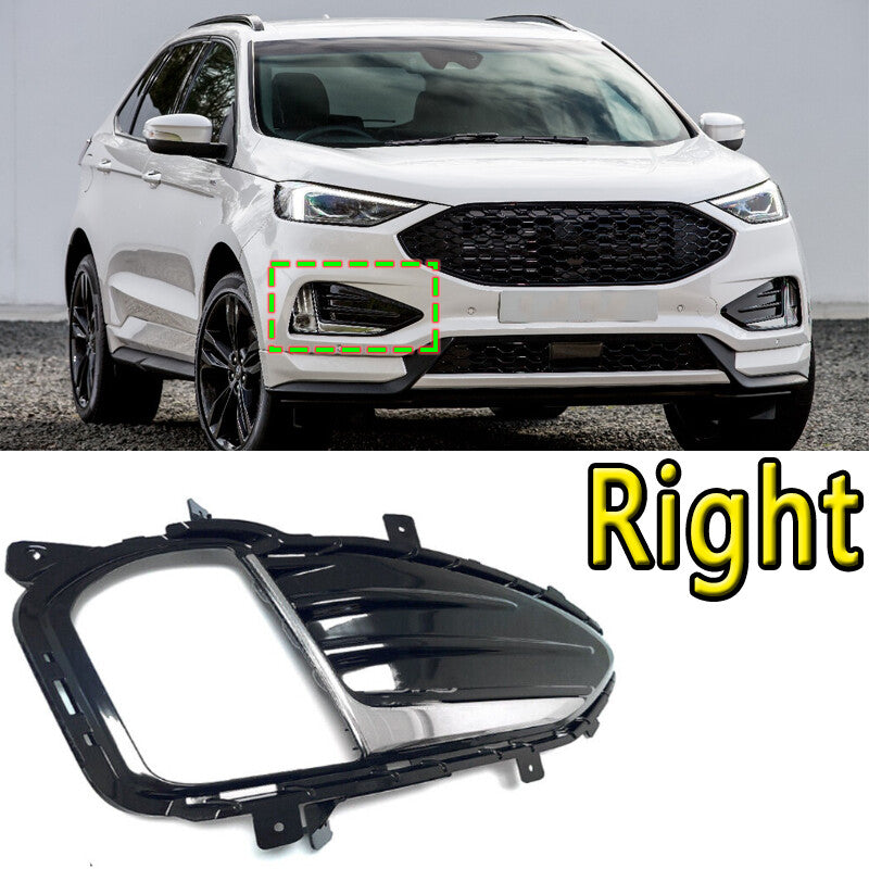 for Ford Edge 2019 2020-2022 Front Driver Side Bumper Fog Lamp Cover Bezel Right