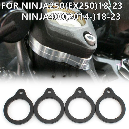 Handlebar Riser Spacer Clamp Lifting 6MM 12MM for Kawasaki NINJA250 400 2018-23