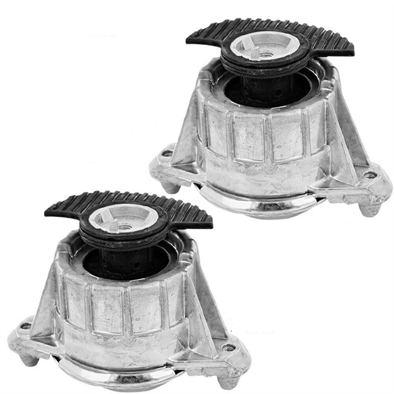 Engine + Transmission Mount Kit A2122400418 A2042400117 for Mercedes W204 W212