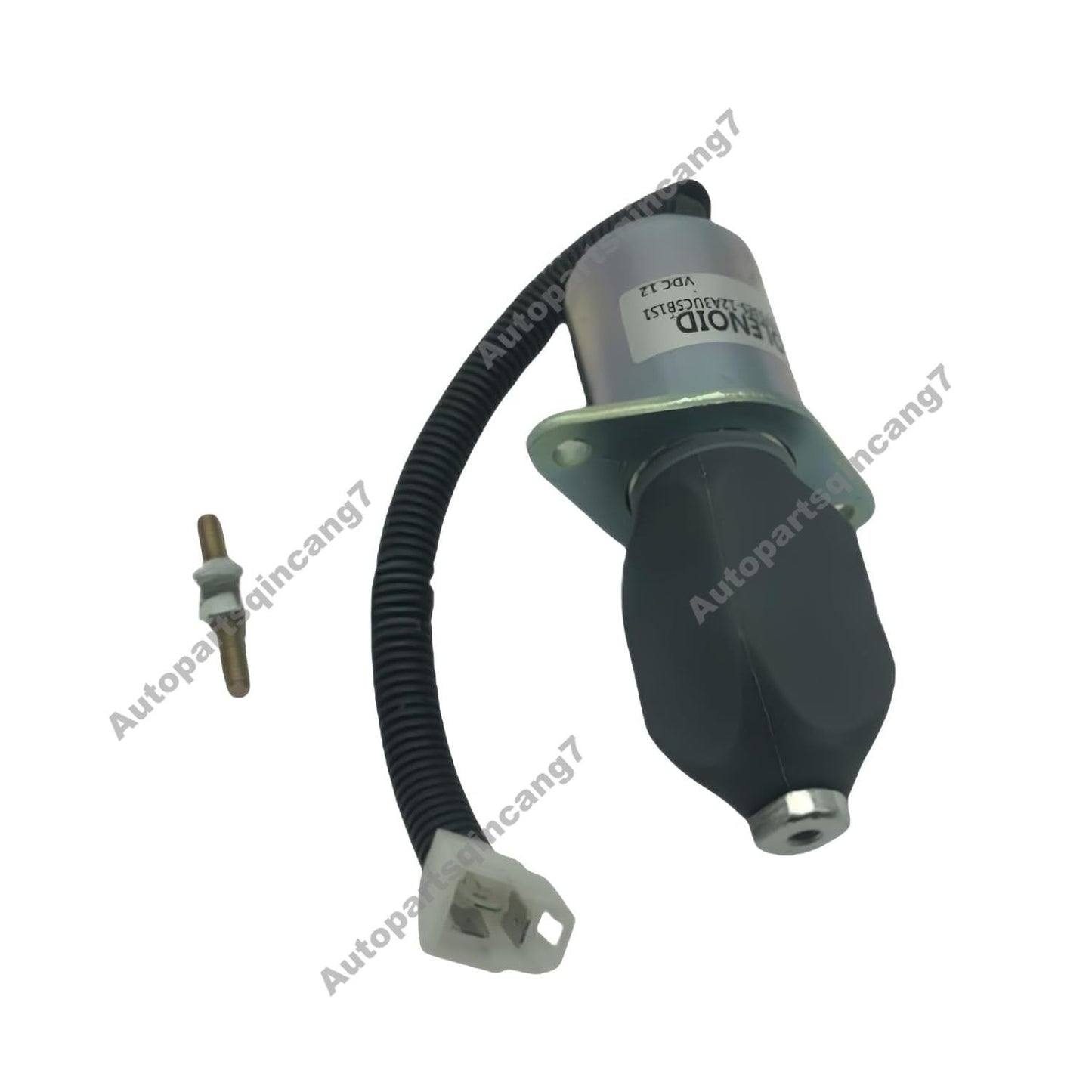 Fuel Shut Off Solenoid 425-36117 for Yanmar Engine 4TNE106 Gehl Skid Loader