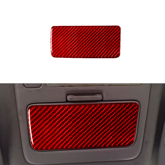 Red Carbon Fiber Interior Overhead Console Cover Trim for Lexus RX300 1998-2003