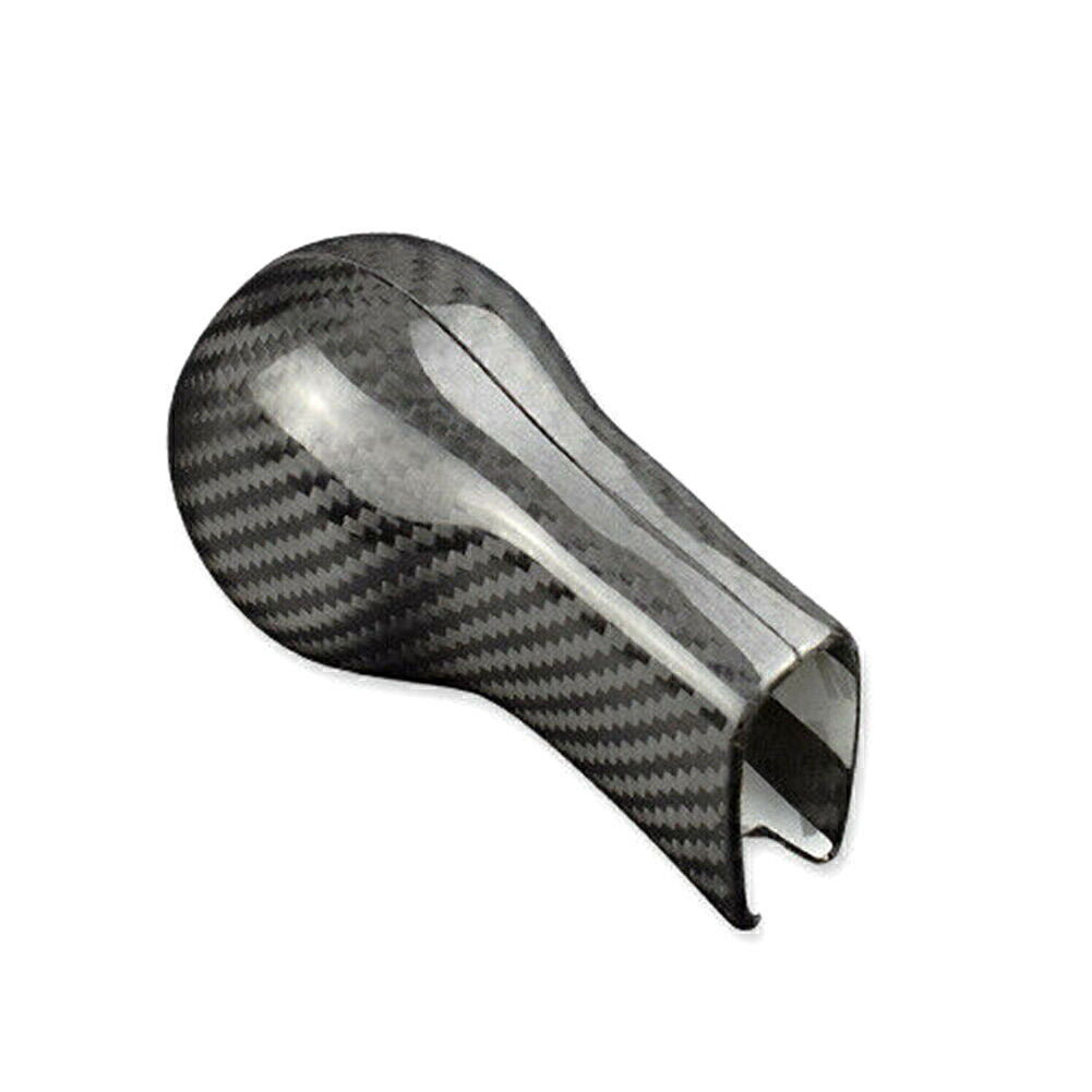 Carbon Fiber Shift Knob Cover Shell for Chevrolet Camaro 2010-2015 2011 12 Black