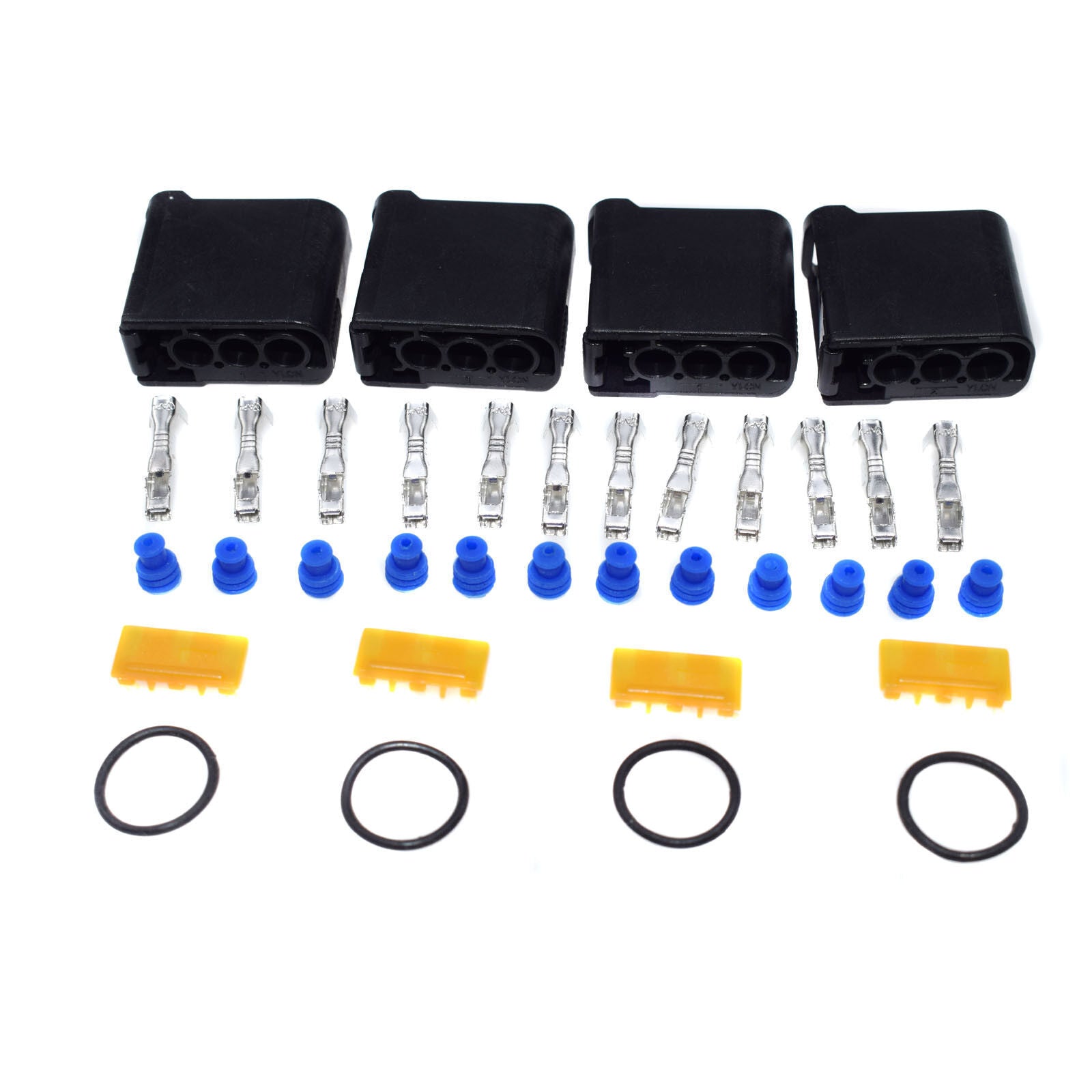 for Subaru Impreza 4Pcs Ignition Coil Wire Harness Connector-Terminal  Plug Kit