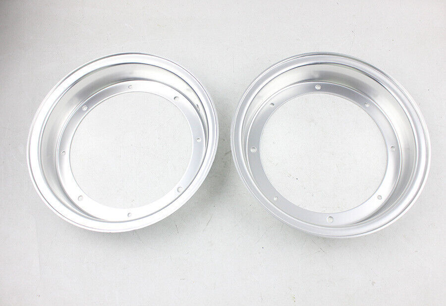 1 Pair 3.50 x 10 Aluminium Rims for Honda DAX Bikes CT70 Aftermarket Wheels