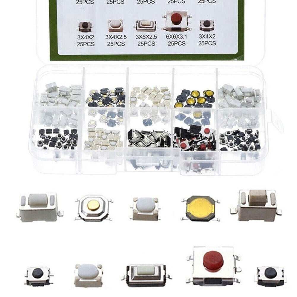 Car remote control button switch, car key button, touch micro switch with box
