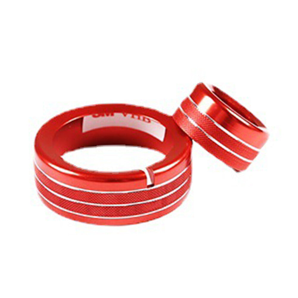 Zentraler Multimedia-Knopfring for Alfa Romeo Giulia for Stelvio 2020-2021 Rot