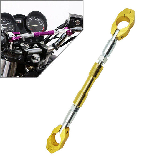 22mm ATV Bike Handlebar Balance Cross Bar Strengthen Lever w/ Wrench Motor gold