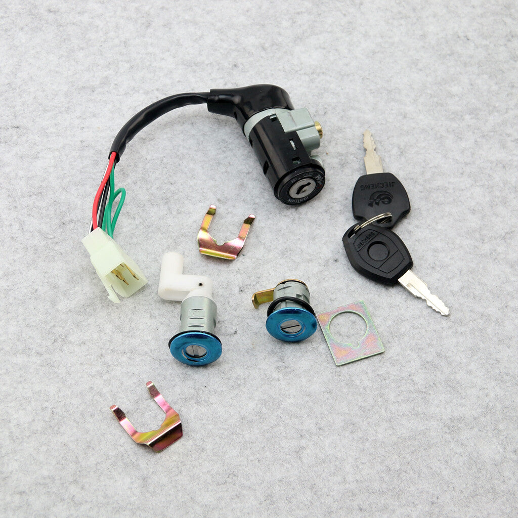IGNITION SWITCH for SEAT LOCK TANK LOCK for HONDA DIO AF18 AF27 AF28 SET LOCKS