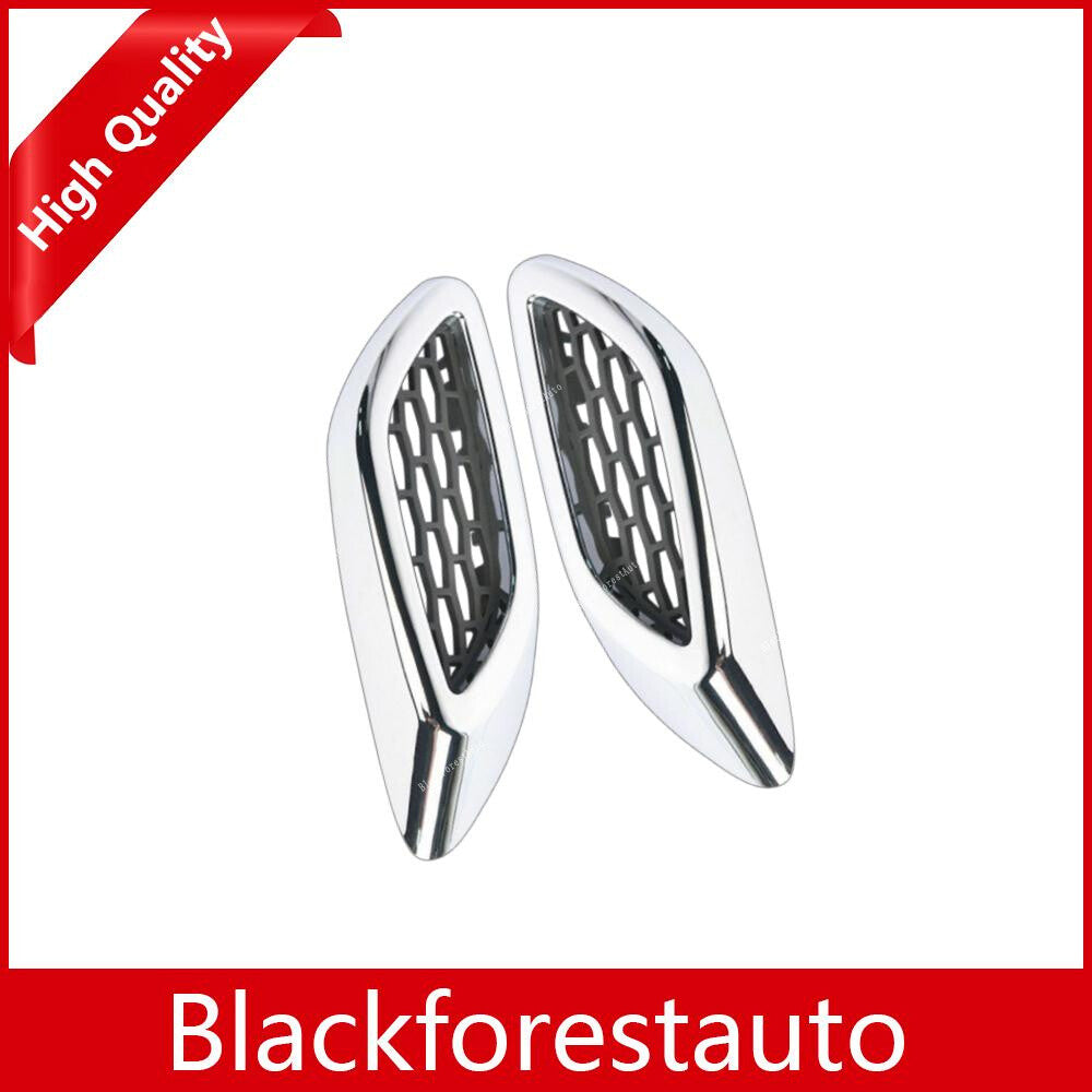 Fit for Maserati Levante Chrome RHLH Side Fender Air Vent Outlet Cover Trim