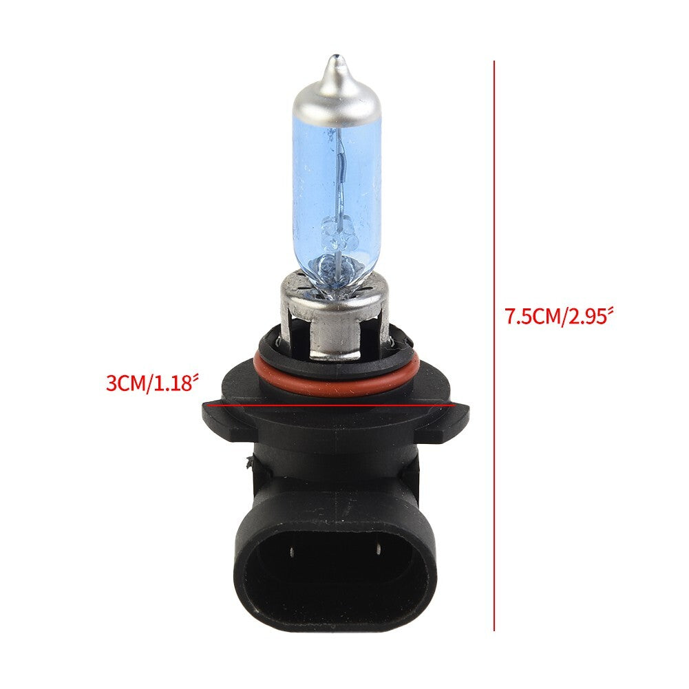 1 Pcs Car Headlight Bulb 9005 HB3 100W White Bright Halogen Light Lamp 12V 6000K
