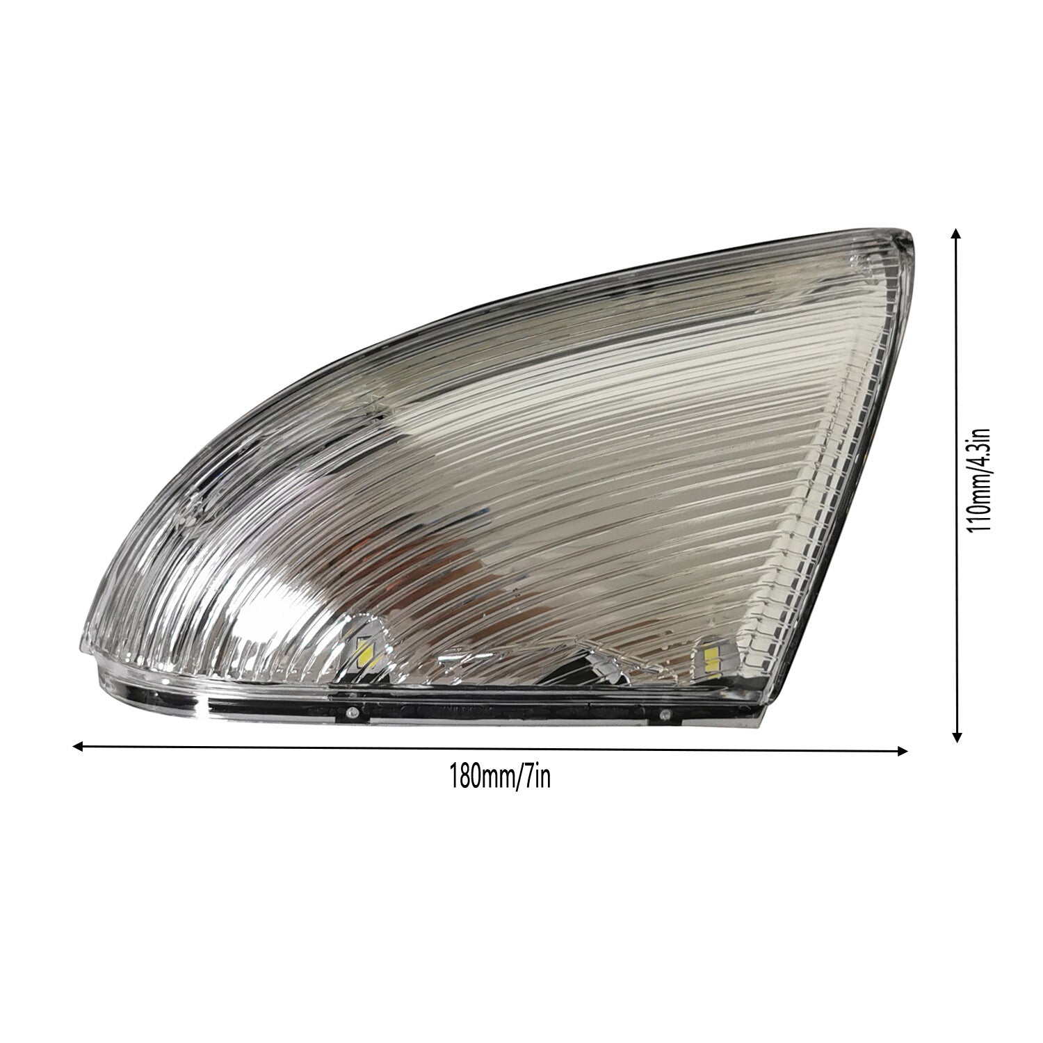 Passenger mirror turn signal puddle light applicable to 09-14 for Dodge for Ram 1500 2500