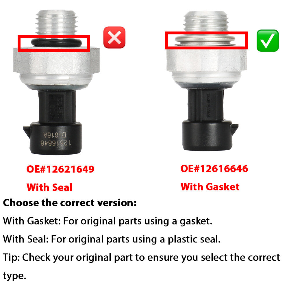 Hydraulic pressure transmitter sensor 1261646 is suitable for Chevrolet Silverado for GMC for Sierra 1500 2500