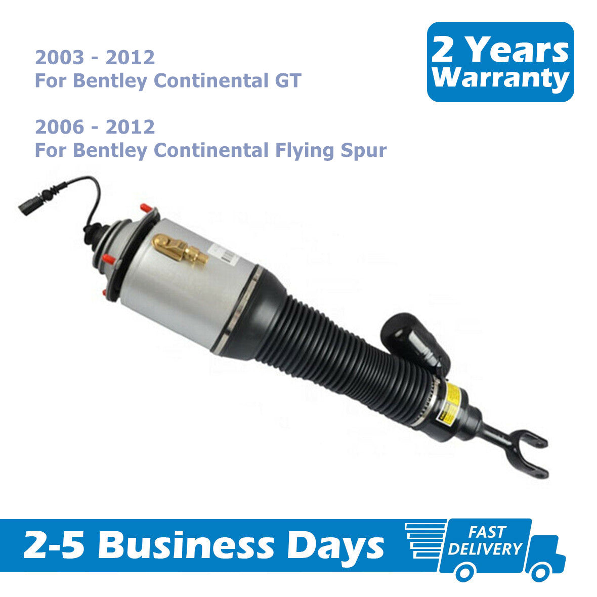 Front left air suspension strut suitable for Bentley GT Flying Spur 04-2018