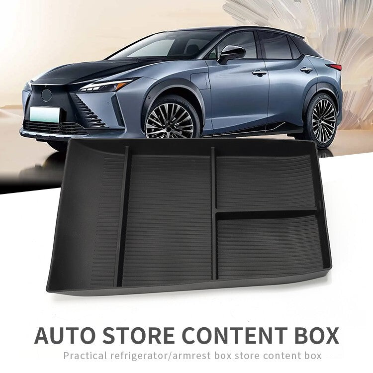 for Lexus RZ 2023 2024 Center Console Storage Box Car Central Lower Layer Tray