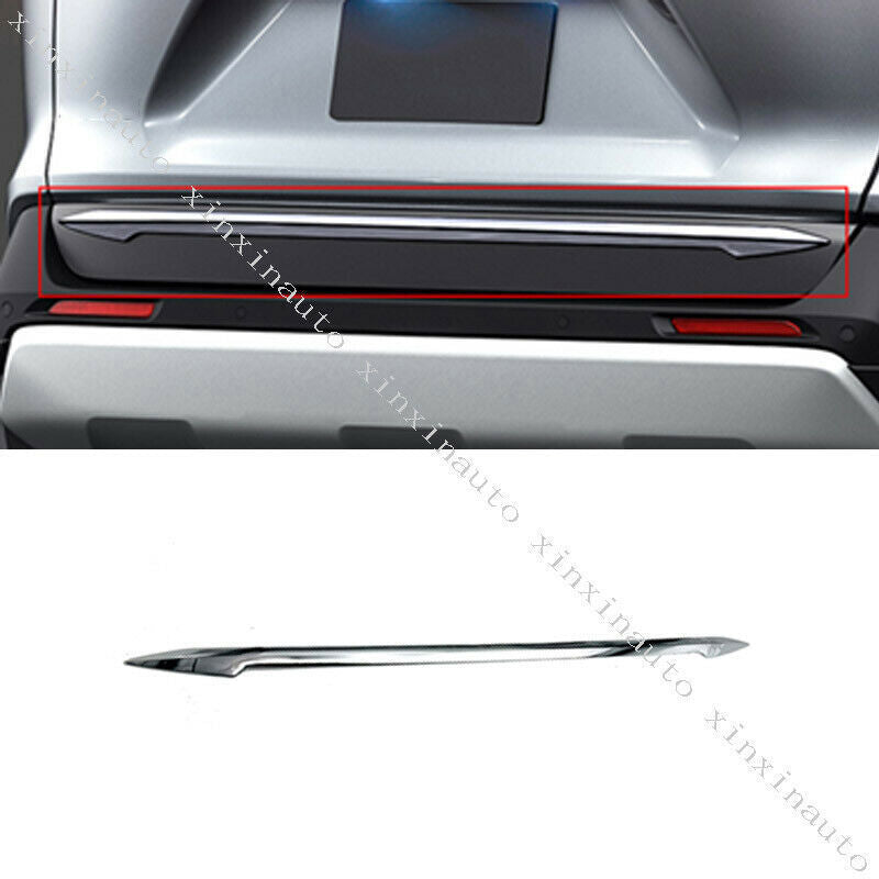 ABS Chrome Rear Tailgate Trunk Lid Lower Strip Trim for Toyota RAV4 2019-2024
