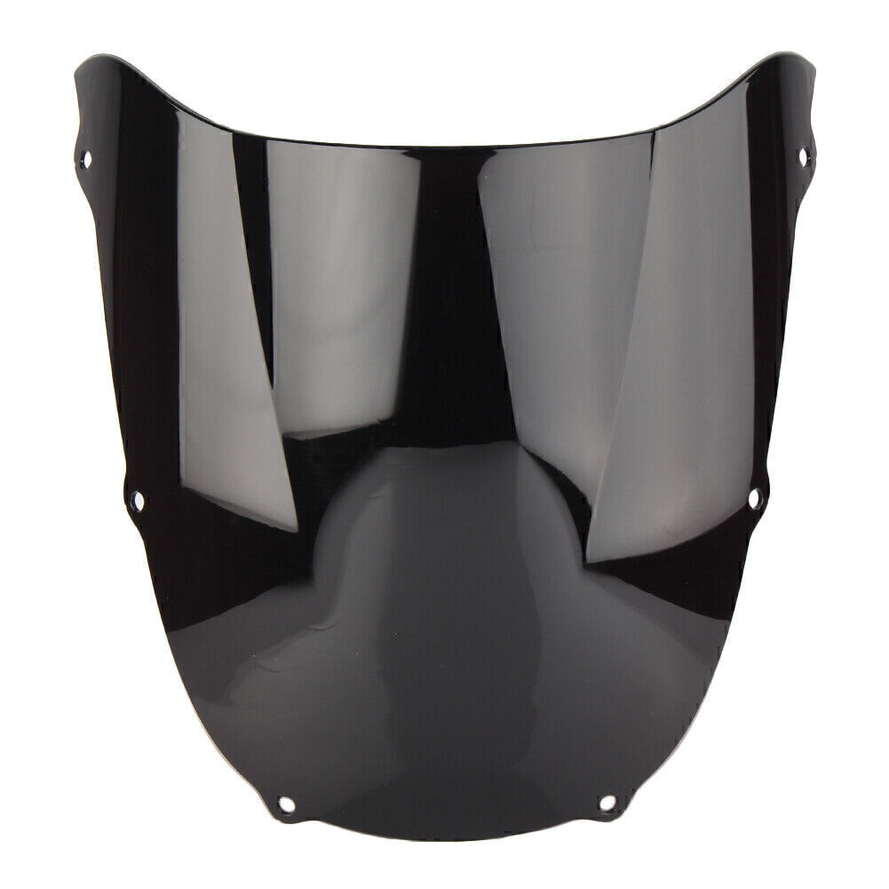 Front Windshield Windscreen Windproof for Kawasaki ZX6R ZX 6R 1998 1999 Black