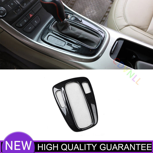 for Chevrolet Malibu 2013-15 Carbon Fiber Look Gear Shift Panel Decor Cover Trim