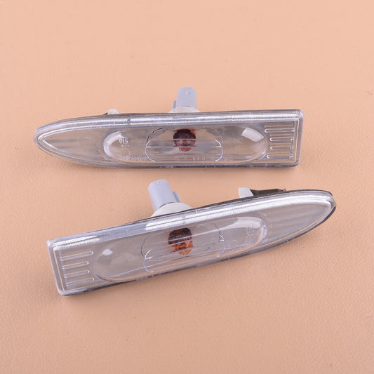 Pair LED Side Fender Marker Turn Light Signal Fit for Hyundai Accent 2007-11 New