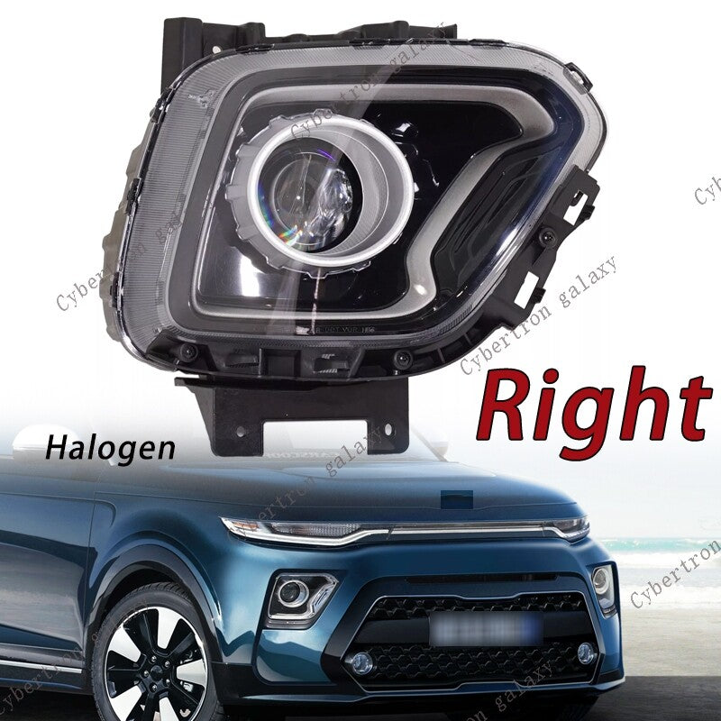Right For 2020-2022 for Kia Soul Headlight Assembly Halogen CAPA EX Model
