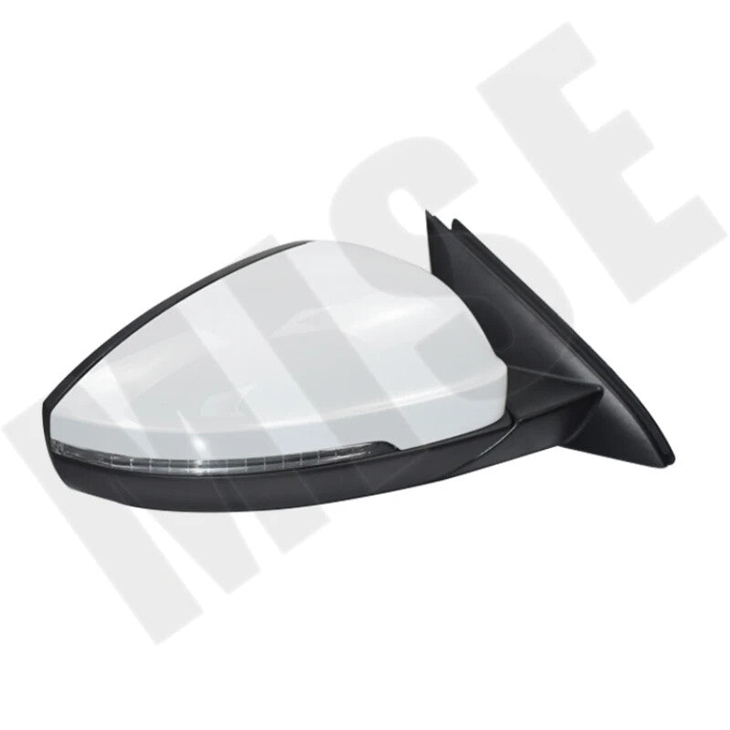 Left for VW for Jetta MK7 2019-20 White Auto Outside Door Rearview Mirror Assembly