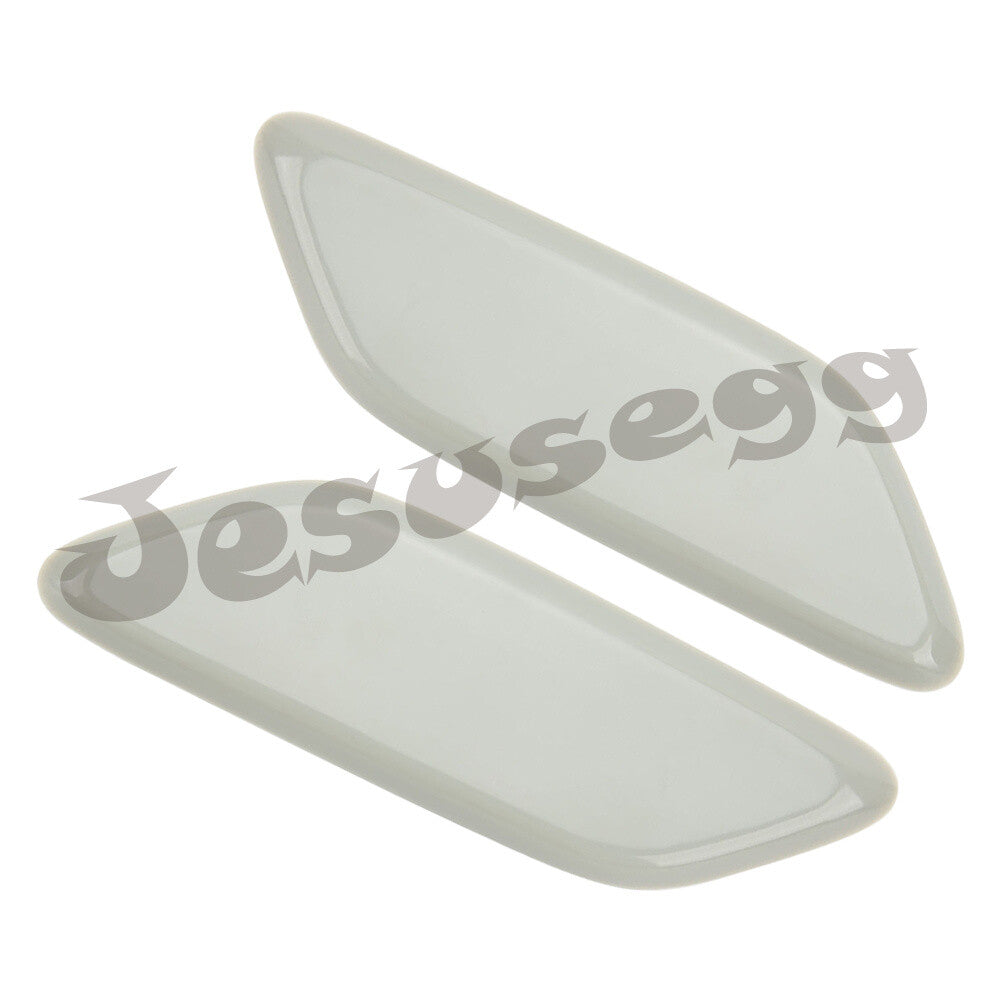 Pair Left Right Headlight Washer Jet Cover Cap for Honda for CR-V MK3 2010-2012