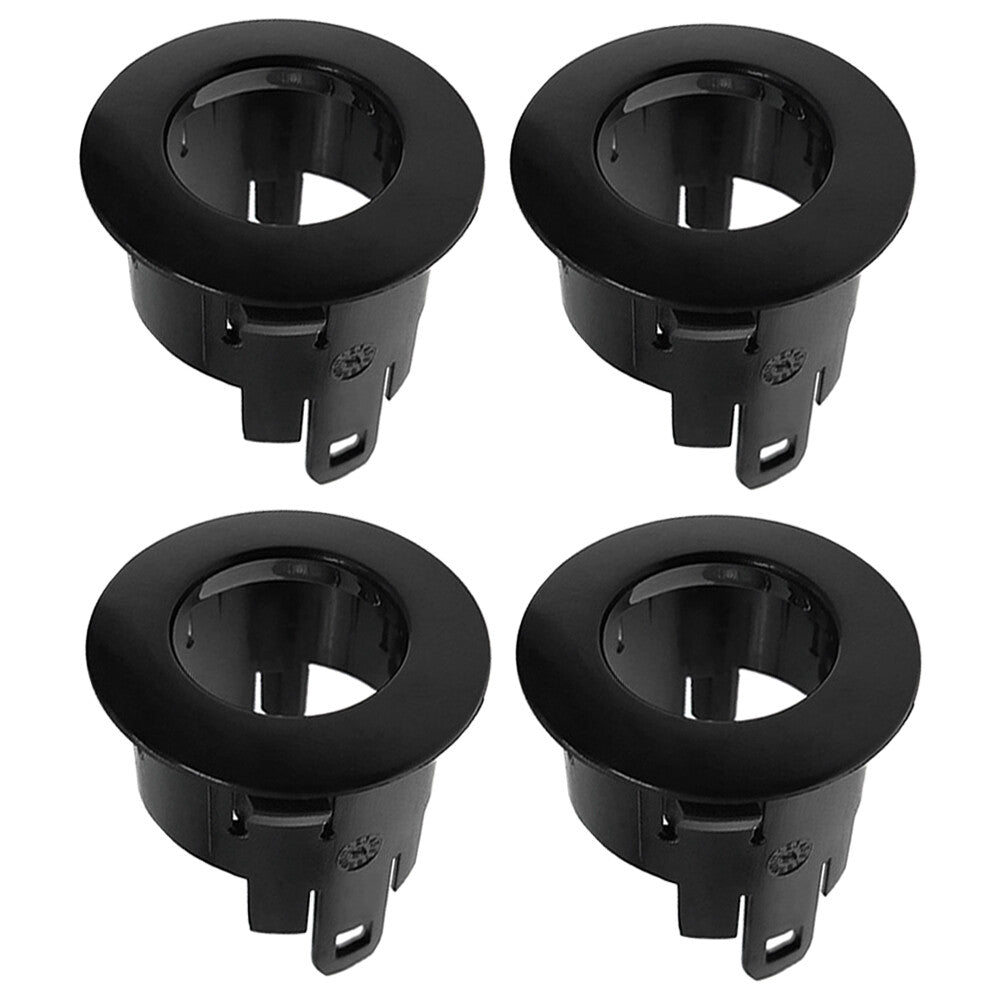 4Pcs Parking Sensor Retainer Bumper Holder Plastic Black Fits For RLX 2014-2016