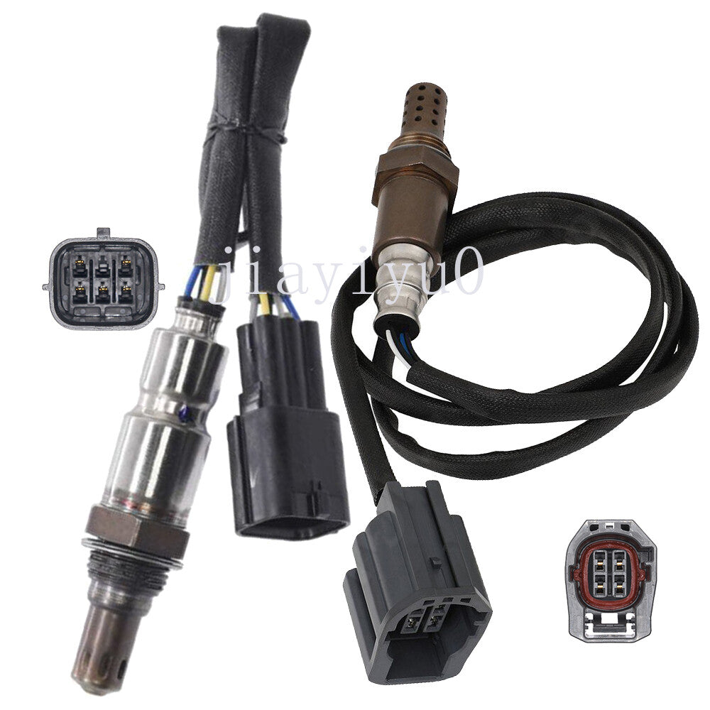 Two-piece set of upstream and downstream O2 oxygen sensors 1 and 2 for 1999 and 2000 for Honda for Civic 1.6L D16Y8