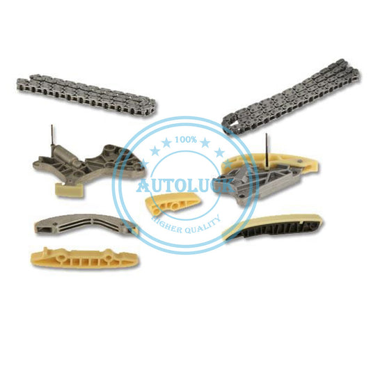 8pcs Engine Timing Chain Kit For BGP BPR BPS BTK for AUDI for VW for Jetta Beetle Rabbit 2.5