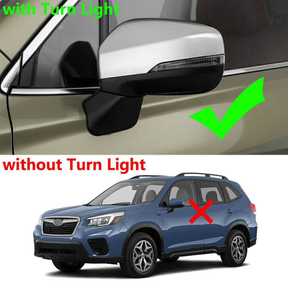 for Subaru Forester 2019-2020 Side Rearview Wing Mirror Cover Trim Carbon Fiber