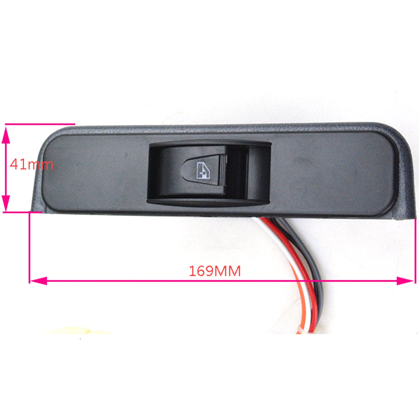 Universal 3 Rocker Switch Kits Door Lock Power Windows For Front 2 Doors 12V AT