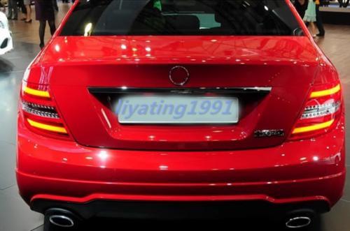 The W204 LED taillights are compatible with for Mercedes-Benz C-Class, C250, C300, C63, and AMG models.