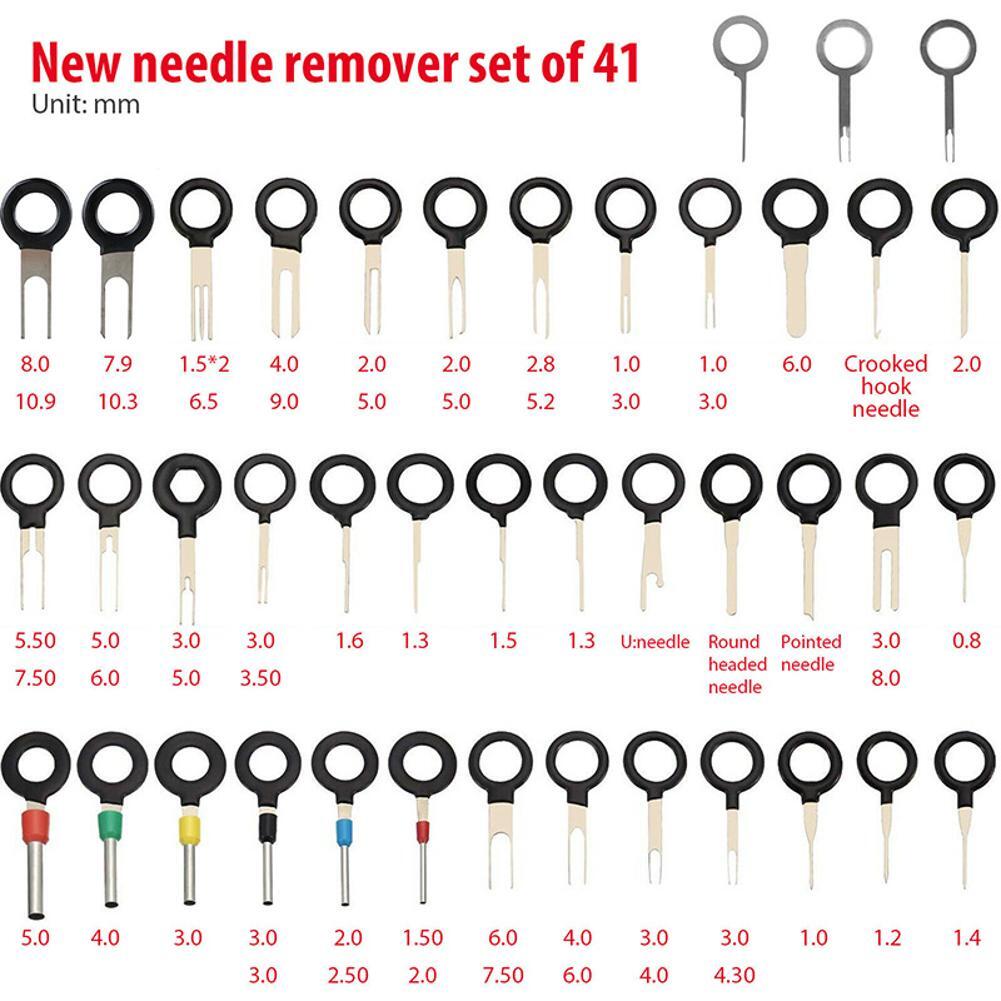 New 82 Pcs Car Electrical Wire Terminal Plug Wiring Connector Removal Key Tool