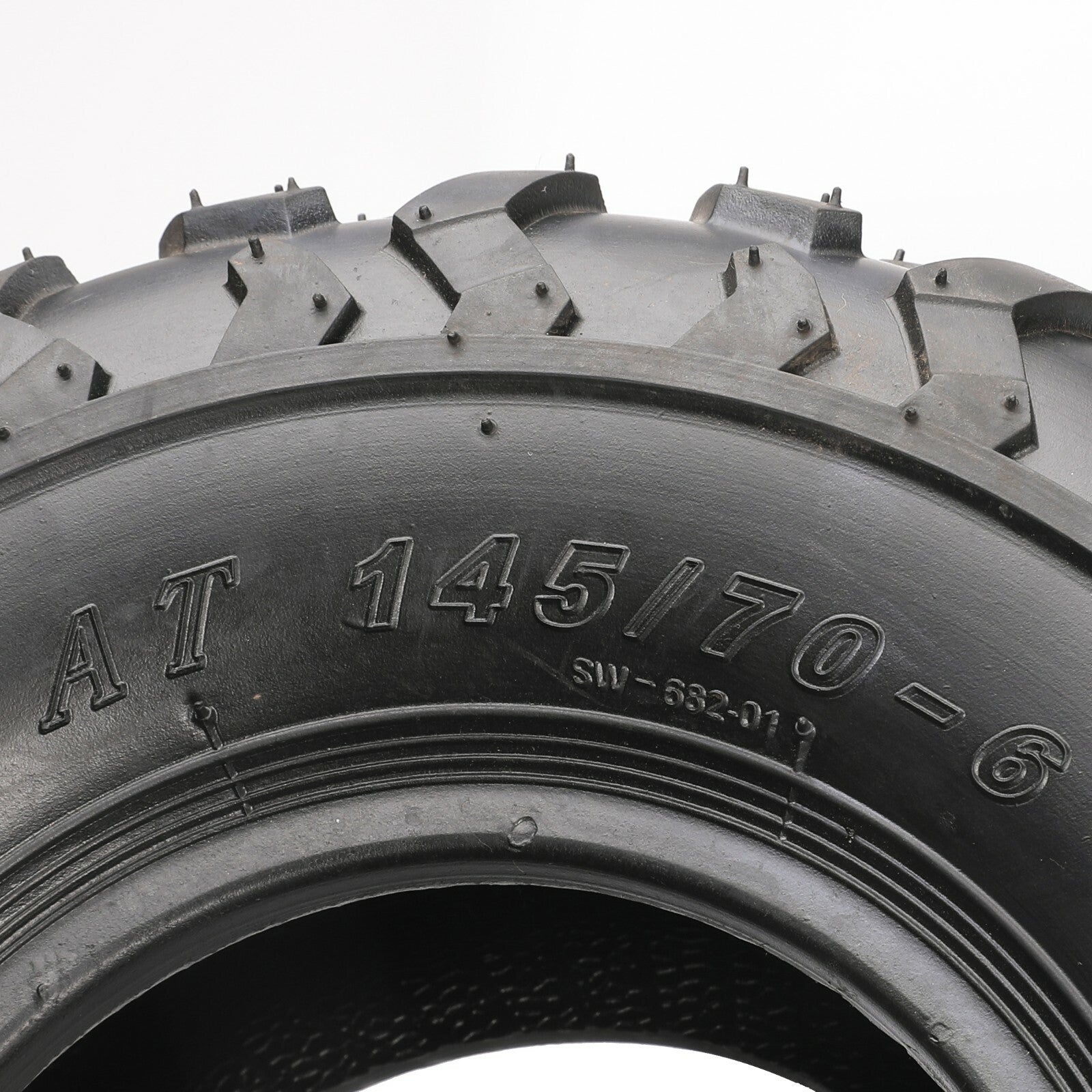 145/70-6 Tubeless All-Terrain Vehicle Tire, 6-inch, 145X70X6, suitable for UTVs, go-karts, Quad, 110cc, 125cc
