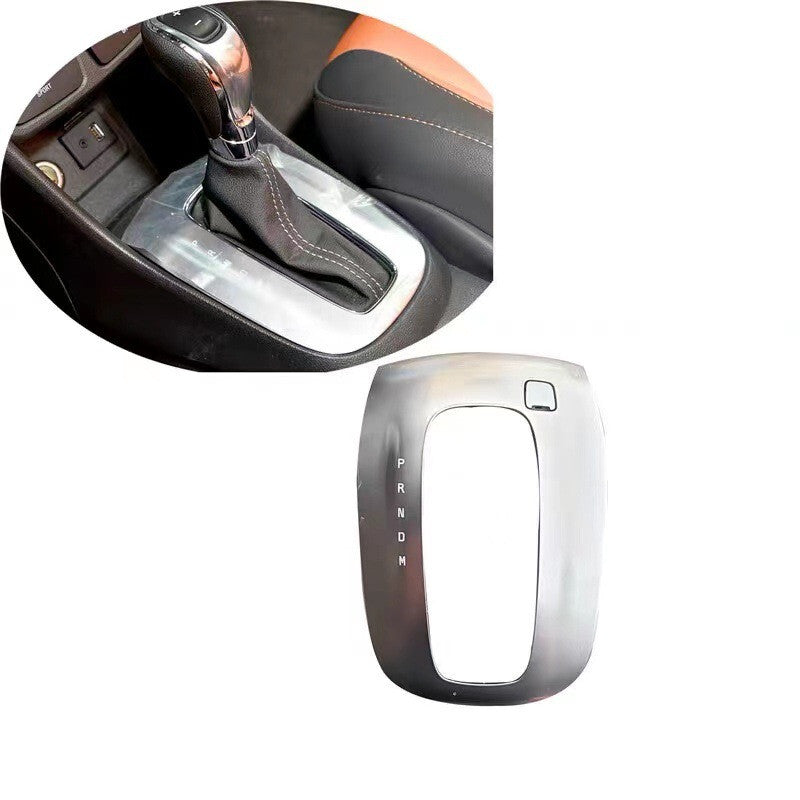 Fit For 2013-2017 for Buick Encore Car Gear Shift Gaiter Boot Bezel Trim Cap Cover