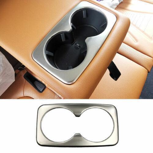 1P Rear Water Cup Panel Moulding Cover Trim for Ford Escape 2020-22 Silver Steel