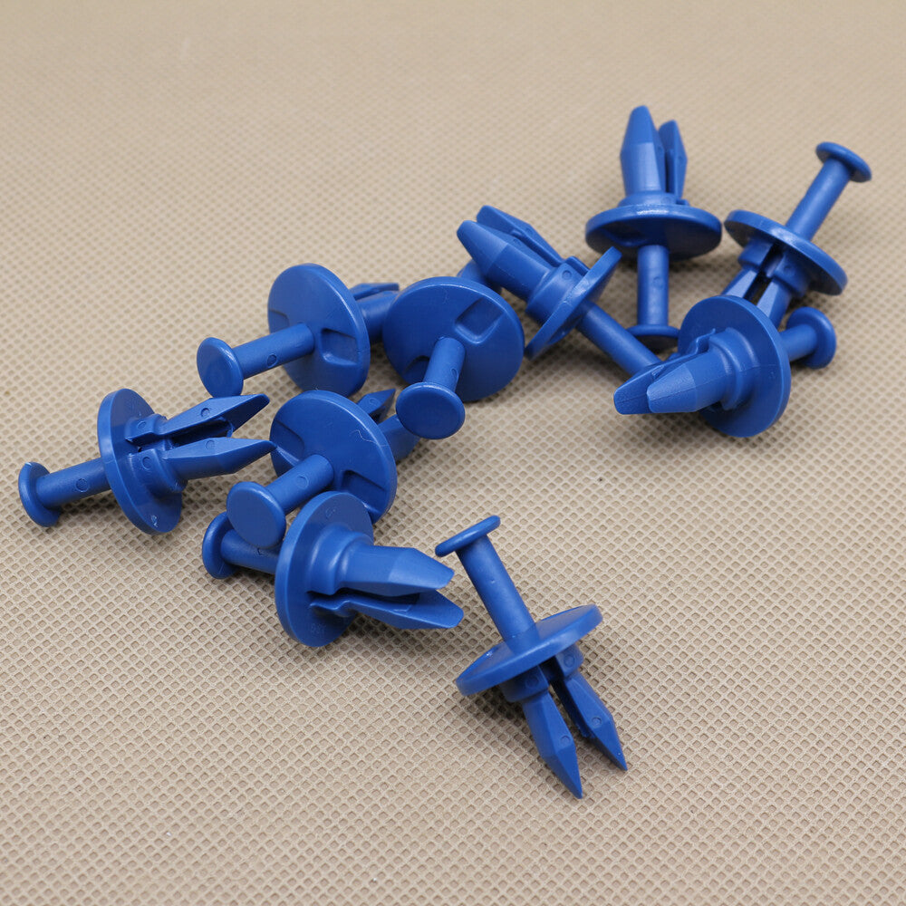 10 Pcs Bumper Clips Fascia Retainer Fastener Push Rivets For GM 5973823