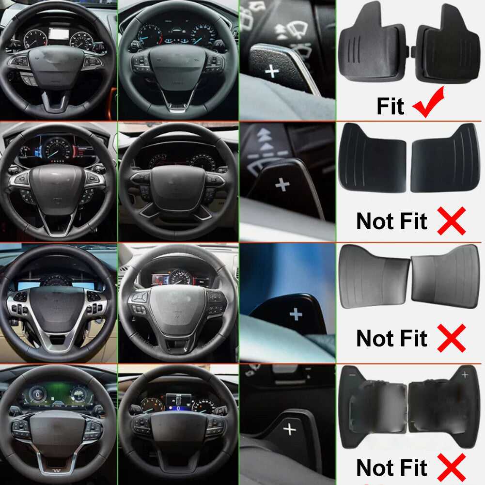 Steering Wheel Shifter Paddle Extension Fit for Ford Focus EcoSport Escape Kuga