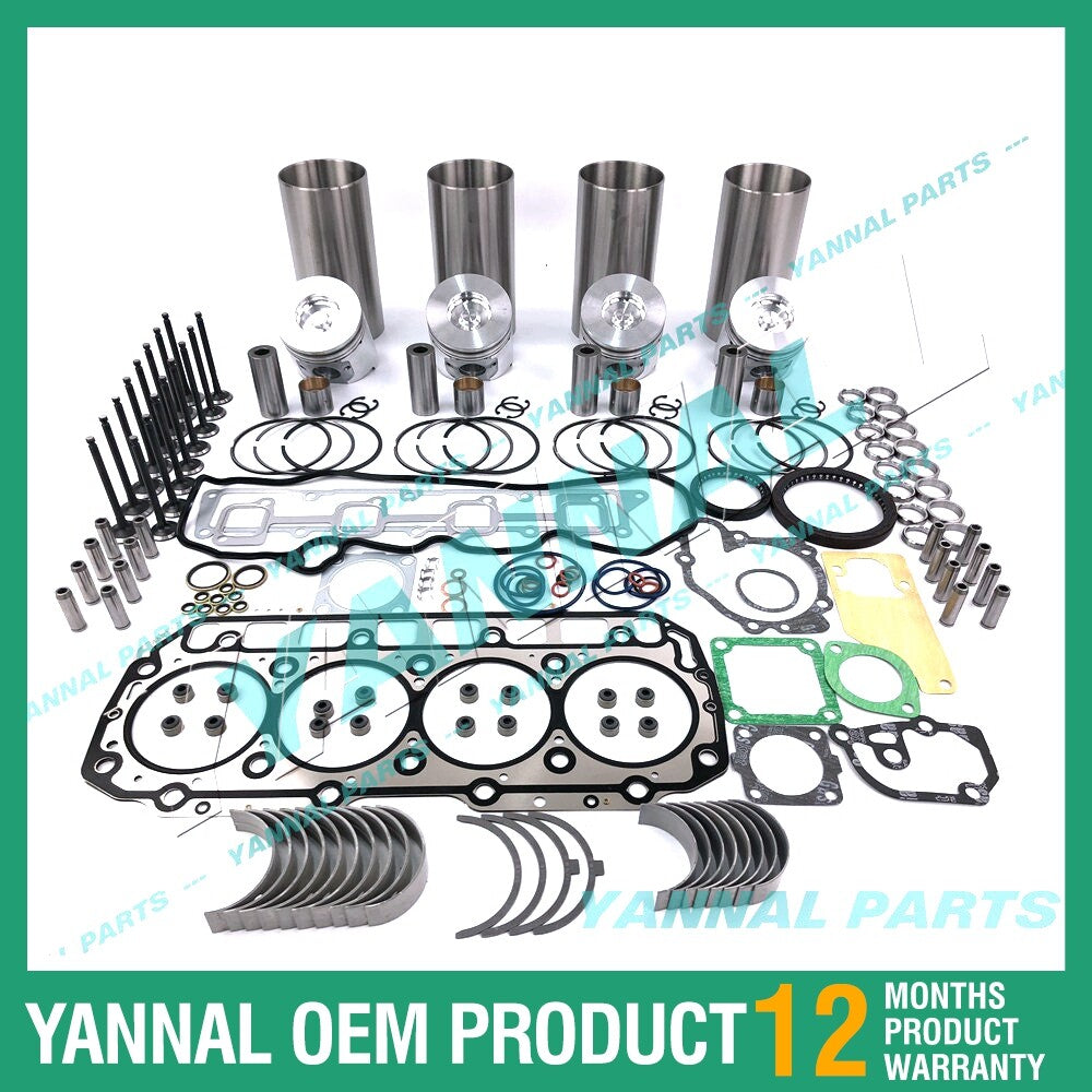D3.1 Engine Rebuild Kit with Shim Bearing Valve for Yanmar Diesel Engines
