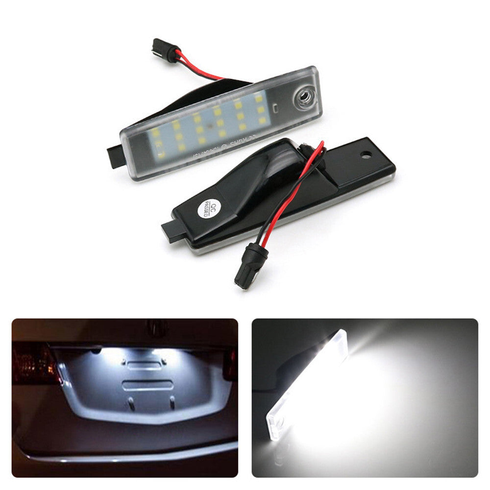 Rear LED Number License Plate Light Lamp for Toyota Kluger/Highlander GSU4 2007~