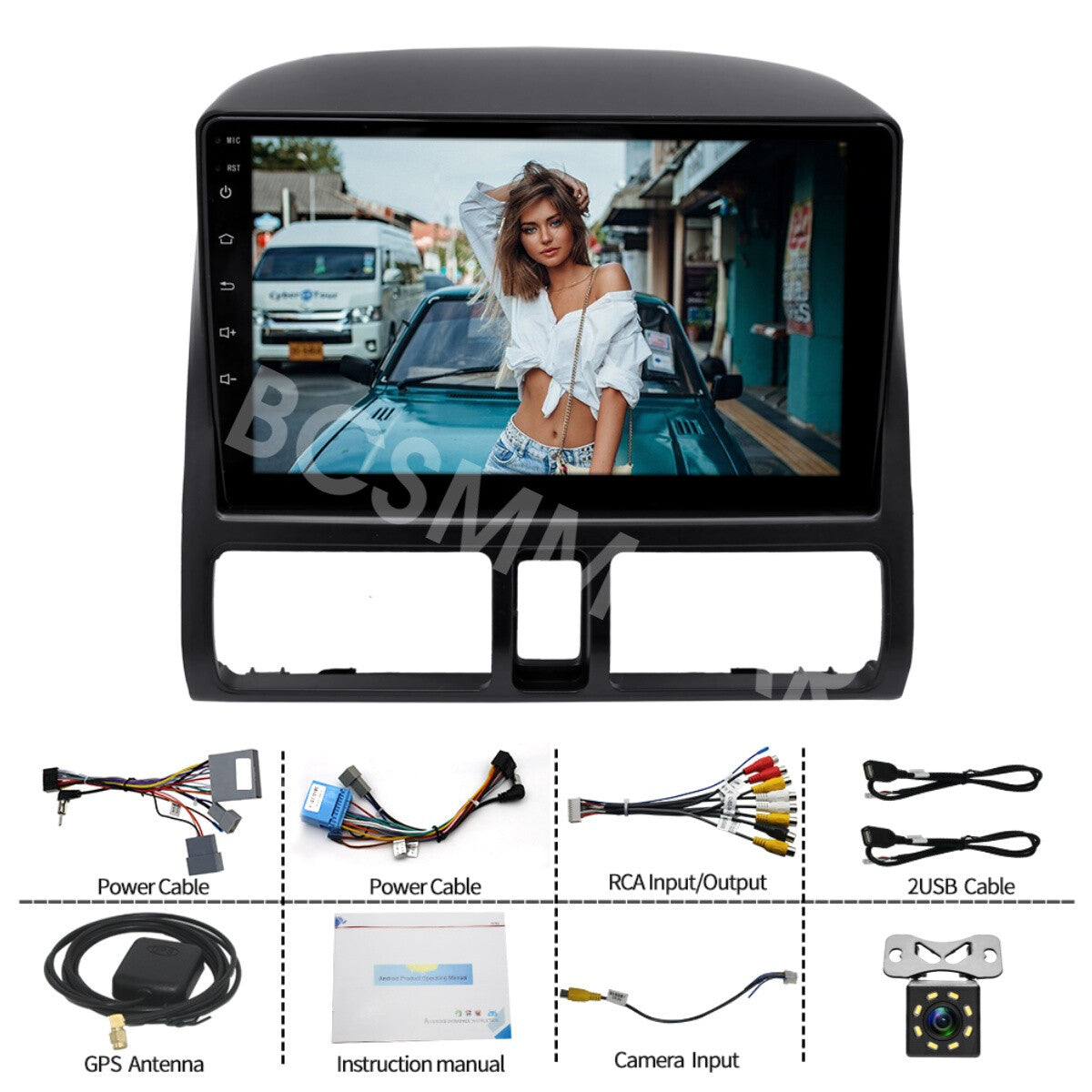 Android 13 For Carplay Car Stereo Radio Camera Fit For 2002-2006 for Honda CR-V CRV